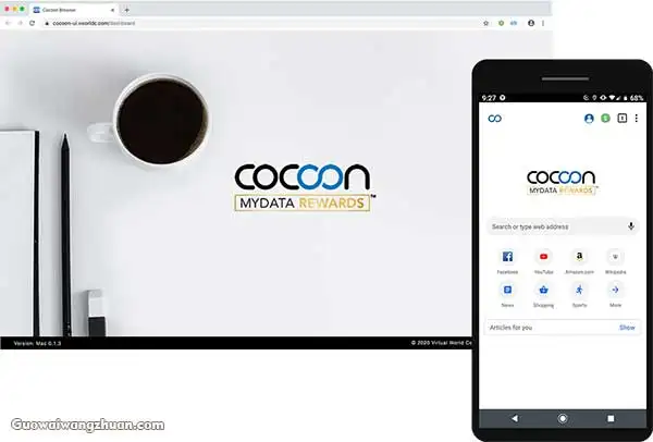 推荐一款上网就能赚美元的Cocoon浏览器