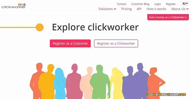 Clickworker App手机应用程式在网上赚钱-国外网赚博客