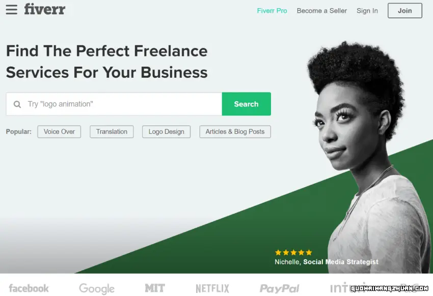 Fiverr：自由职业者或兼职都赚取美金的理想之地