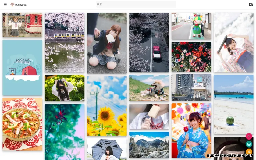 Typecho 多布局样式相册主题 MdPhoto
