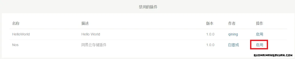Typecho 网易NOS存储插件 Nos