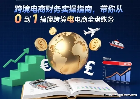 跨境电商财务实操指南，带你从0到1搞懂跨境电商全盘账务