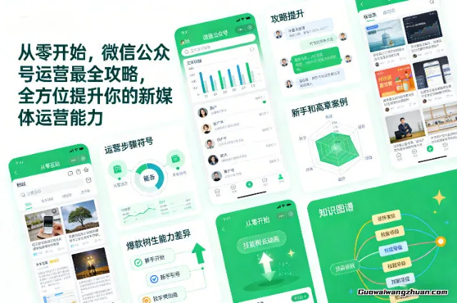 从零开始，微信公众号运营全攻略，全方位提升你的新媒体运营能力