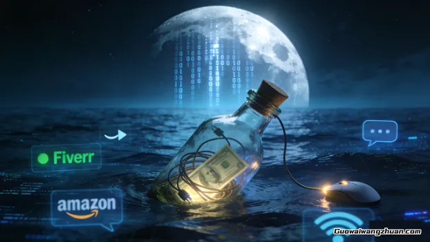 在那一个个深夜里对着发光的屏幕敲敲打打，关于海外网站赚钱这件充满魔幻现实主义的小事