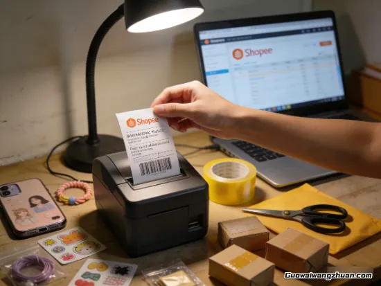 我发小辞职去开虾皮店，最后成了半个打包工