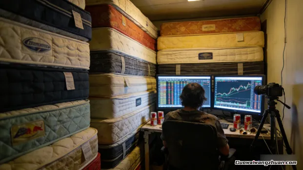 靠一张嘴和一个键盘，那个把睡过的床垫变成印钞机的中年男人