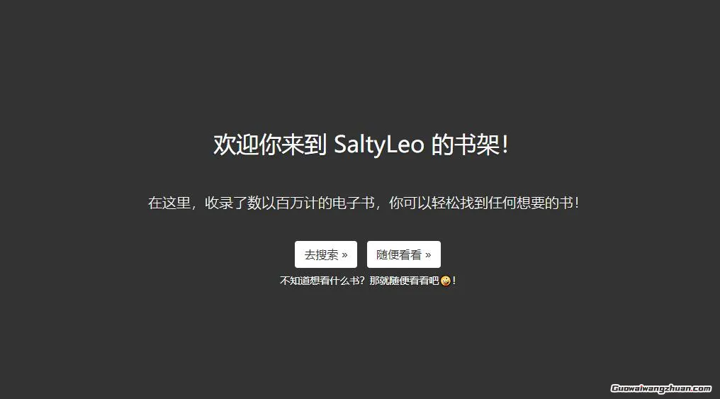 发现宝藏！SaltyLeo的书架让你畅享电子书自由
