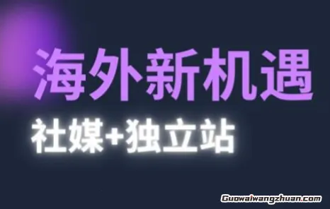 2025出海新机遇(社媒+独立站)，海外新机遇，实现独立站的高效运营与出海