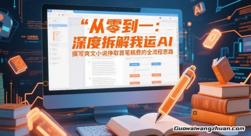 从零到一：深度拆解我运用AI撰写爽文小说，挣取首笔稿费的全流程思路