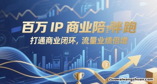 百万IP商业陪跑，打通商业闭环，流量业绩倍增