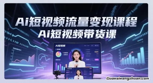 Ai短视频流量变现课程，120万Ai爆款短视频是如何做的