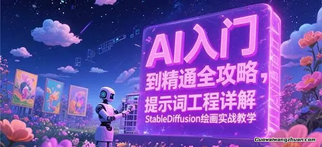 AI入门到精通全攻略，提示词工程详解，StableDiffusion绘画实战教学