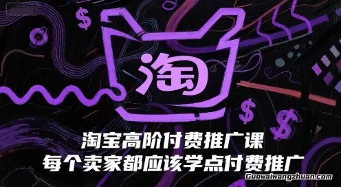 淘宝高阶付费推广课，付费流量运营术，拉新收割双链路打法，标品非标品免费流量撬动秘诀