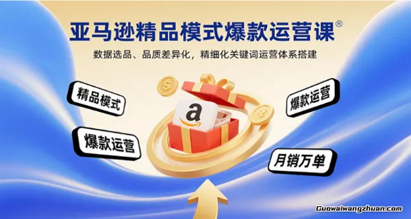 亚马逊精细化运营爆款打造体系，视频课+全套资料文档