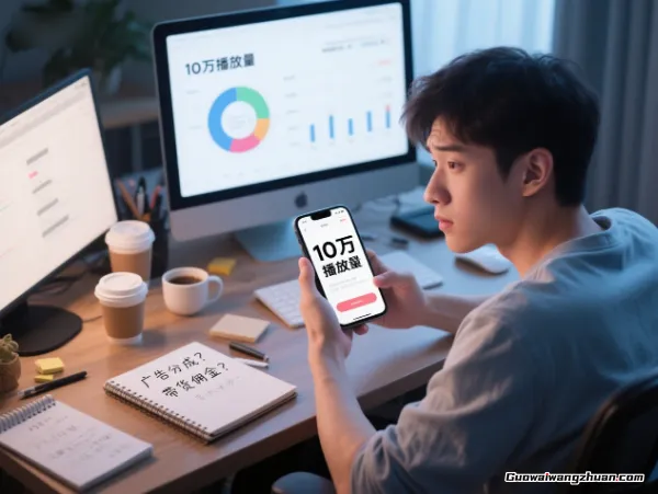 10万播放量背后的金钱游戏：有人日入过万，有人只赚杯奶茶钱