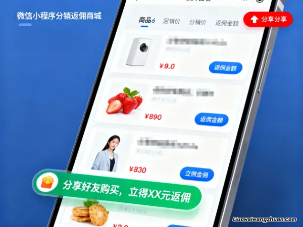 微信小程序分销返佣商城模式：一种实用的电商推广方式解析