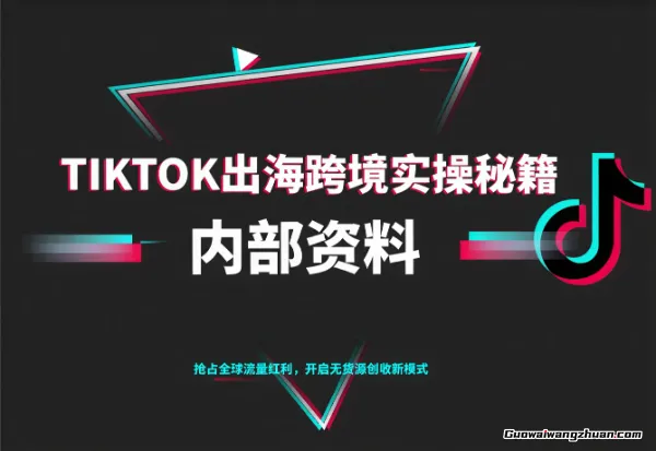 TikTok跨境电商0-1搭建运营,TK出海跨境实操秘籍