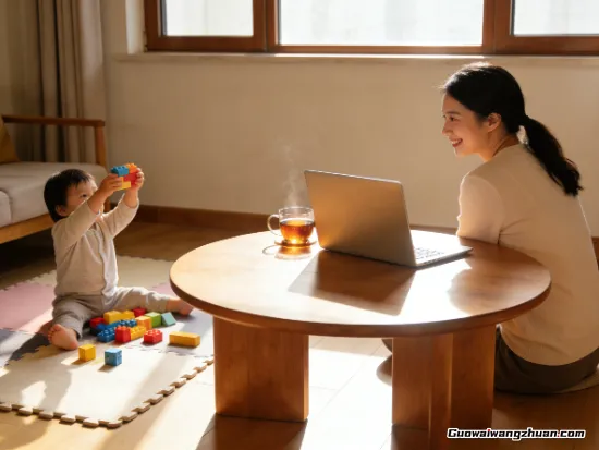 别再为了没法上班赚钱而焦虑了，带娃的妈妈们这几个实在路子你得知道