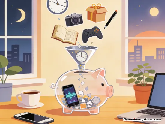 你的零碎时间正在生锈，而我用它换了台新手机