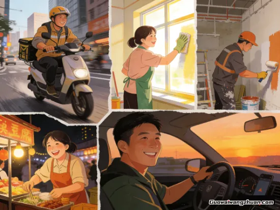 没学历没技术，你的出路藏在哪儿？这些工作照样能让你过得挺好