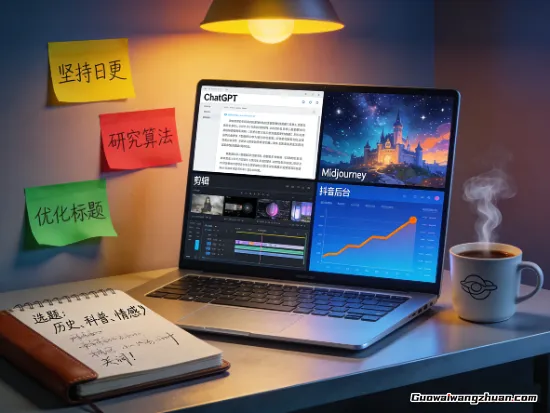 AI做视频赚钱？我那个从不露脸的朋友，现在月入过万了