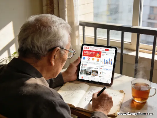 我那个退休后天天刷头条的老爸，居然靠写家长里短月入三千