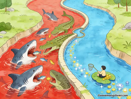 傻瓜！别再跟大佬抢饭吃了，路边那条没人走的小土沟，才是你的黄金水道！