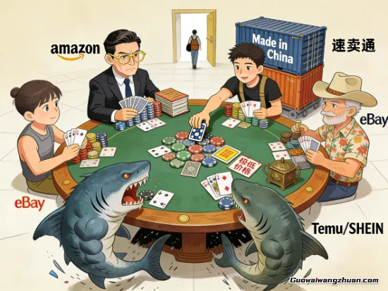 跨境电商平台有哪些？别再问能不能挣到钱了，先看看你在哪个牌桌上