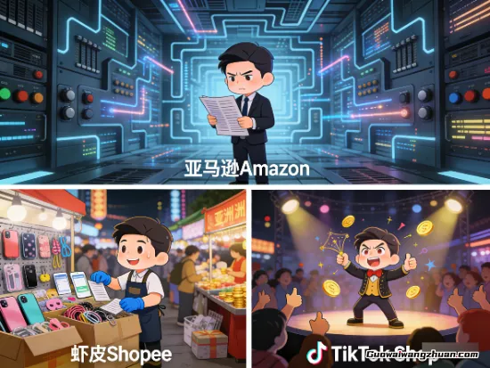 跨境电商平台哪个更适合新人做?你先敢不敢往你家小区门口摆个摊