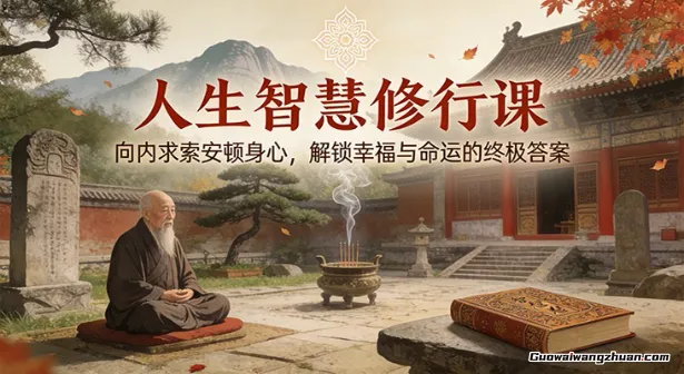 人生智慧修行课：向内求索安顿身心，解锁幸福与命运的终极答案