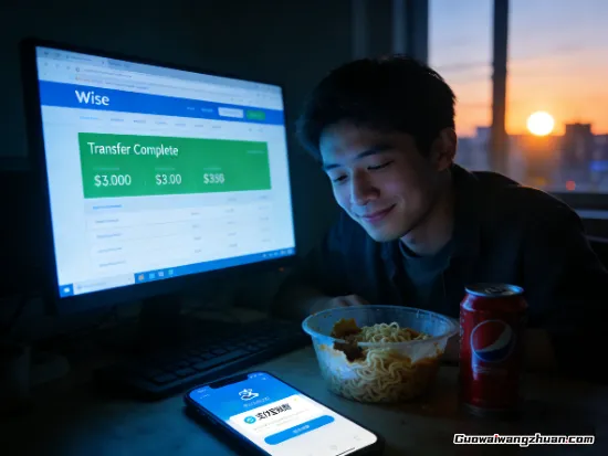 那些年为了把赚到的美金变成人民币，他在深夜里和银行柜员的灵魂对话