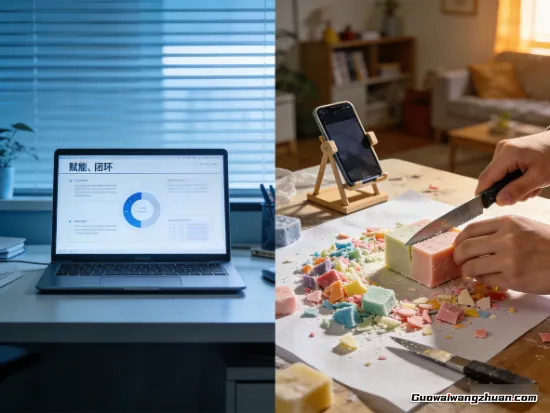 他为遥远国度的陌生人切割了三百块香皂，只为验证tiktok赚美金靠谱吗