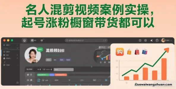 名人混剪视频案例实操，起号涨粉橱窗带货都可以