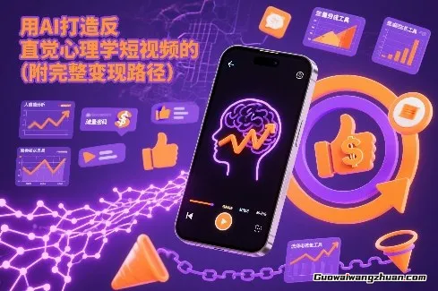 用AI打造“反直觉”心理学短视频的流量密码（附完整变现路径）
