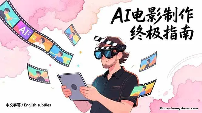 AI电影制作究极指南：从创意到成片，系统掌握智能影视全流程实战课（中英字幕）