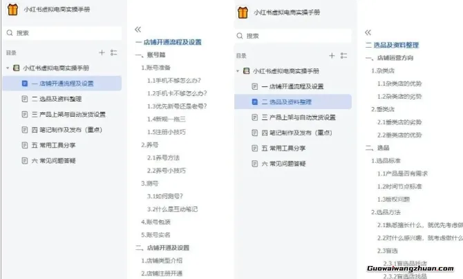 小红书虚拟电商实操手册，3万字保姆级教学，3个月从0赚到1w+