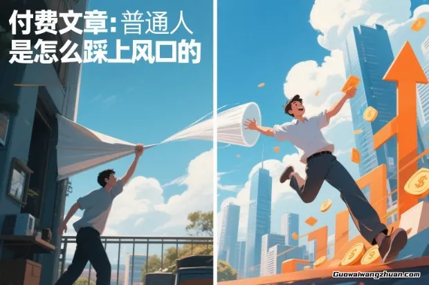 付费文章：普通人是怎么踩上风口的，未来收益更是难以估量