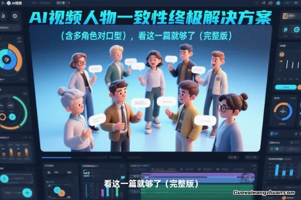 AI视频人物一致性解决方案（含多角色对口型），看这一篇就够了（完整版）