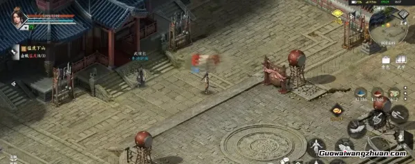 一款经典的武侠类手游，零氪能搬，自由交易