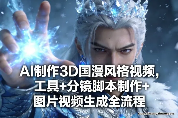 AI制作3D国漫风格视频，工具+分镜脚本制作+图片视频生成全流程