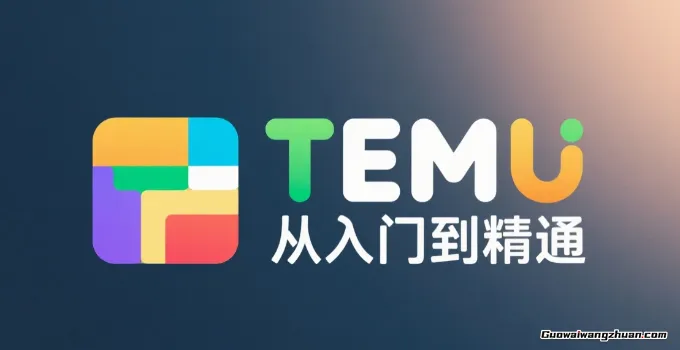 TEMU从入门到精通，从新手入门到进阶高手全覆盖