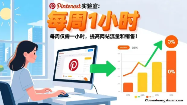 Pinterest实战精准引流教学：每周仅需一小时，提高网站流量和销售