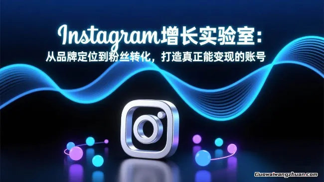 Instagram增长实战课，将关注者转化为付费客户！从增长到转化，打造真正品牌（双语字幕）