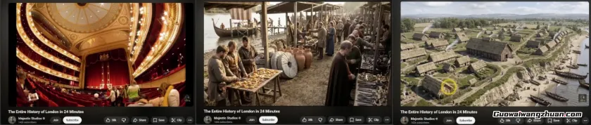 现代城市一秒变中世纪：AI视频4个月7000万播放，我是如何变现的