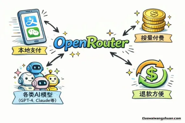 国内可用！OpenRouter 终极指南：支持支付宝、微信充值 + 随时退款，比 ChatGPT Plus 更香的按需付费方案