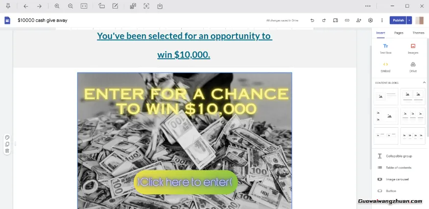没有网站？一张落地页就能启动你的在线生意，工具只有一个Google Sites