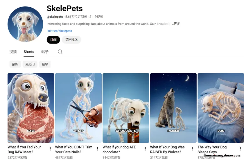 9天狂吸5万粉？这波动物骨架科普，用免费AI就做到了