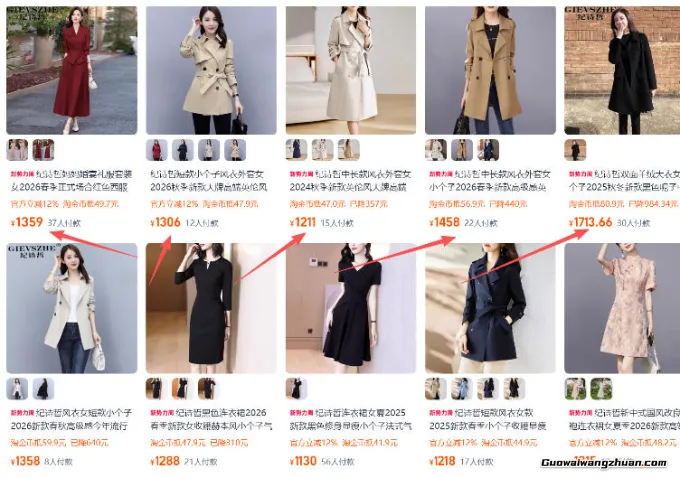 超强副业！淘宝超高价女装项目：1单赚1k+，可工作室放大（共52节）