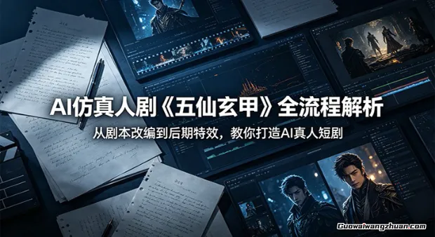 AI仿真人剧《五仙玄甲》全流程解析：从剧本改编到后期特效，教你打造AI真人短剧