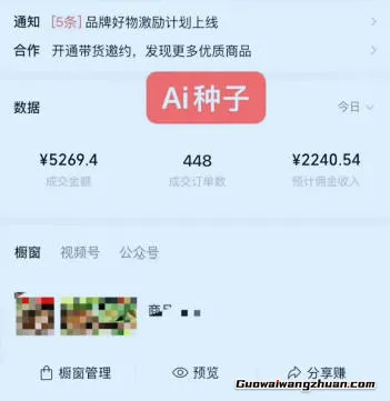 视频号AI种子带货，0粉0保证金就可做，人人能做，实操单日1k+【揭秘】